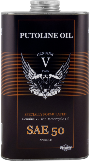 1 L blik Putoline Genuine V-Twin SAE 50