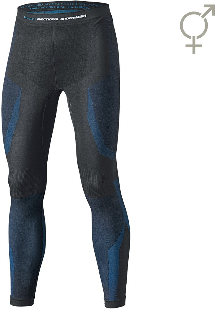 3D-SKIN COOL BASE FUNCTIONALPANTS LONG BLACK-BLUE D-M