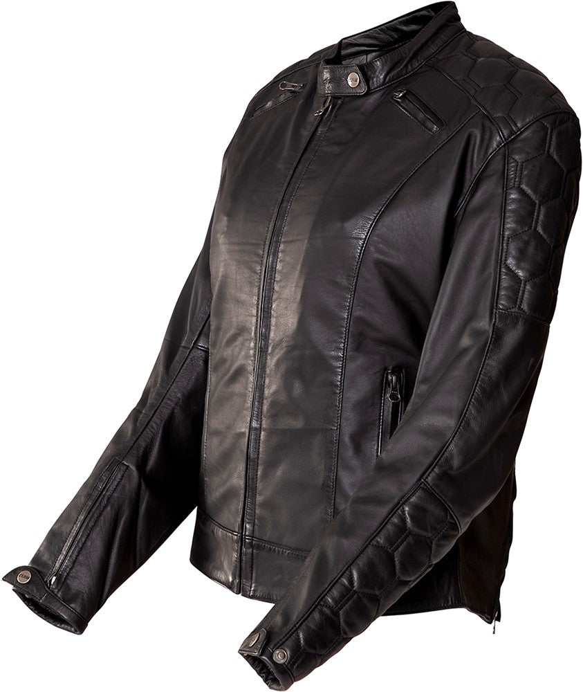CLAW Joelle leather jacket black size L