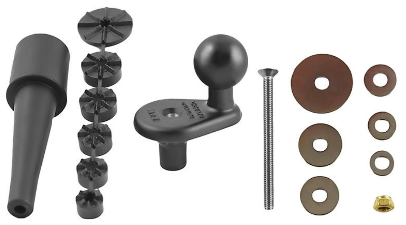 Ram Mounts Balhoofdsteun met 1" Bal OP=OP