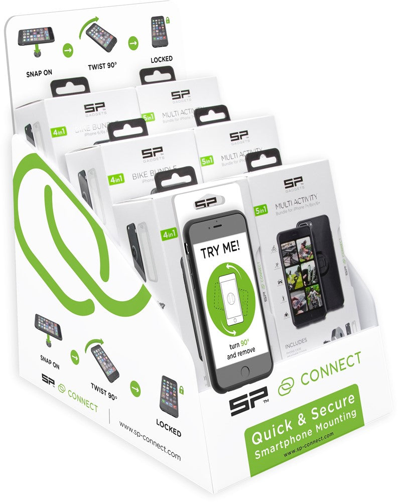 SP Connect balie display