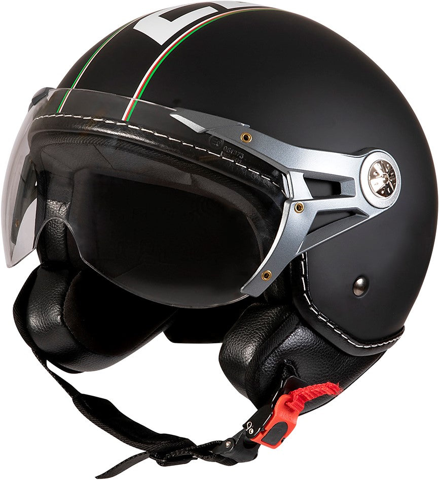 CLAW Silvan Helmet matt black stripe size L